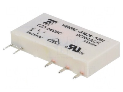 Releu electromagnetic SPDT 24VDC, 6A foto
