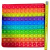 Jucarie antistres, Pop It forma patrat multicolor