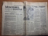 ziarul muncitorul sanitar 25 mai 1963