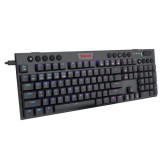 Cumpara ieftin Tastatura gaming mecanica Bluetooth cu fir si wireless Redragon Horus neagra iluminare RGB