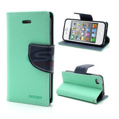 Toc FlipCover Fancy Sony Xperia M2 MINT-NAVY