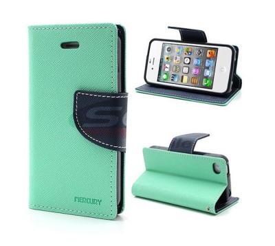 Toc FlipCover Fancy G850F Samsung Galaxy Alpha MINT-NAVY foto