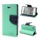 Toc FlipCover Fancy Sony Xperia E3 MINT-NAVY