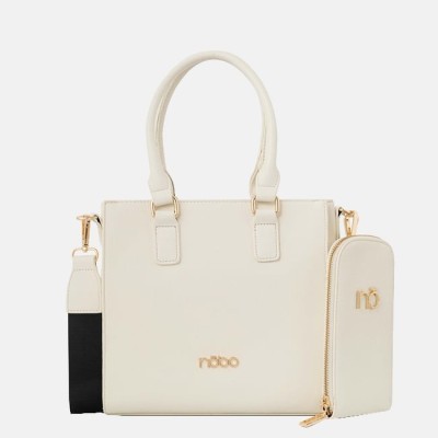 Geanta medie NOBO R0940-C000 M0 Alb foto