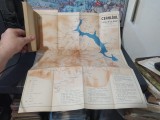 Ceahlăul și Lacul de la Bicaz, 2 hărți color, Ghid turistic, ediția II, Sanda Nicolau, Virgil Simpliceanu, Demetriu Popescu, Gheorghe Iacomi, 1963 156