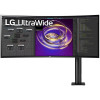 Monitor curbat LG 34WP88CP-B, 34", QHD, IPS, 60 Hz, 5 ms, DP, HDMI, USB-C, Negru