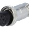 Conector mufă microfon mamă 7 pini