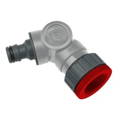 Conector pentru furtun / robinet irigat gazon gradina pivotant 180 grade, 3/4&amp;quot;-1&amp;quot;, DEDRA GARDEN 80N004K