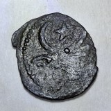 Moldova 1/2 Groși ND (1400-32) argint Alexandru l cel Bun