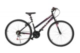 Bicicleta MTB copii TEC Eros, culoare negru/roz, roata 24&quot;, cadru din otel Cod:252425000308