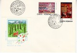 C12 - FDC Romania - Picturi realizate de copii - LP975 - 1979