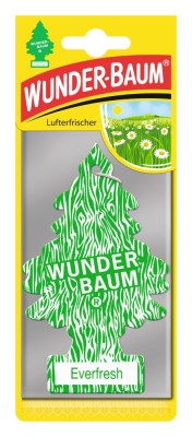 Odorizant auto, bradut, Wunder - Baum, Everfresh, 7.6 x 0.3 x 19 cm foto
