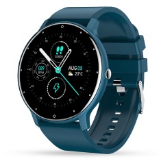 Ceas Smartwatch Inteligent si Bratara Fitness BIRAI&reg;,Model BR-Evolve, Android si IOS, TFT Full Touch 1.28 Inch, Slim, Apeluri, Microfon, Difuzor, Noti