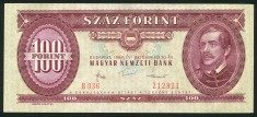 q471 UNGARIA BANCNOTA DE 100 FORINT 1984 APROAPE NECIRCULATA aUNC
