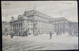 Carte Postala, Viena, Piata Operei, 1911