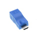 Extender HDMI elSales ELS-RXTX-30, Transmite Full HD, Design Compact, Albastru
