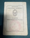 Carte de identitate Asociatia Cercetasii Romaniei regalista 1928