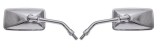 Set 2 oglinzi moto, din metal, M10 MH008, culoare crom Cod Produs: MX_NEW LU2008