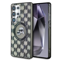 Husa pentru samsung galaxy s25 ultra - karl lagerfeld iml monogram magsafe - karlandchoupette head foto