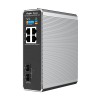 Switch industrial 3 x RJ45 1G PoE+, 1 x RJ45 1G PoE++, 2 x SFP, L2 Cloud Management - Ruijie RG-NIS2100-4GT2SFP-HP SafetyGuard Surveillance