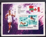 Madagascar 1976 sport Olimpiada Montreal bloc nestampilat