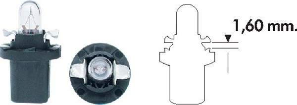 MAGNETI MARELLI 003723100000 Bec, lumini bord