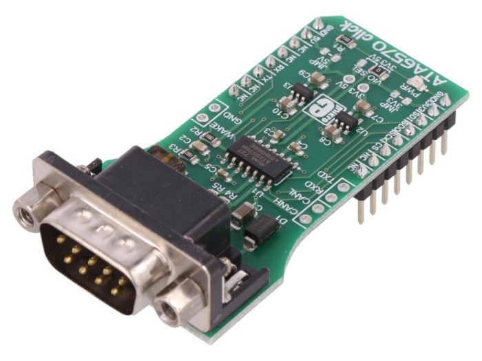 Adaptor CAN, SPI, UART ATA6570 - Placă Prototip