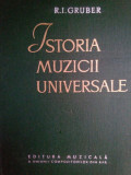 R. I. Gruber - Istoria muzicii universale, vol. 1 (editia 1961)