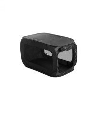 Cusca pentru transport caini, tip Pop-up, 54 x 54 x 93 cm, Negru foto