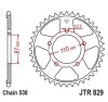 Pinion Spate 44 Dinti Pas 530 Motorevolution Suzuki GSF 600 Bandit GSX 600 GSX-R 750 VZ 800 Marauder