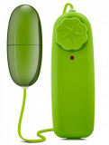 Ou Vibrator B Yours cu Telecomanda, Multispeed, ABS, Verde, 5.7 cm
