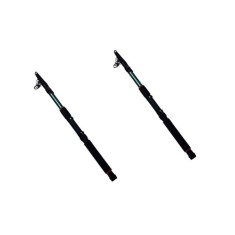 Set 2 lansete telescopice putere 80/120g -3.6m