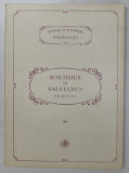 SCRIERI-BOETHIUS SI SALVIANUS , COLECTIA PARINTI SI SCRIITORII BISERICESTI NR 72 1992