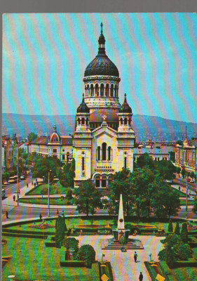 CPIB 17226 CARTE POSTALA - CLUJ NAPOCA. CATEDRALA ORTODOXE foto