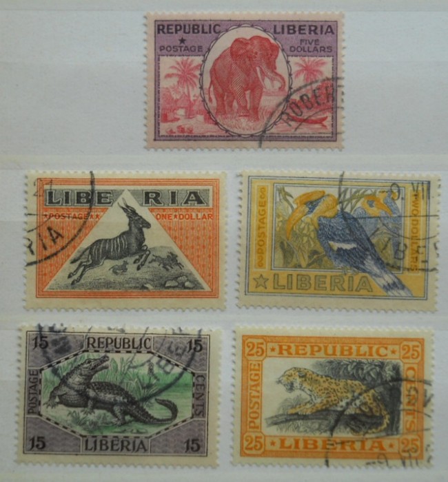 LIBERIA 1920 VAL. MARI