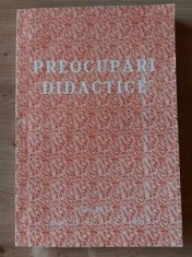 Preocupari didactice