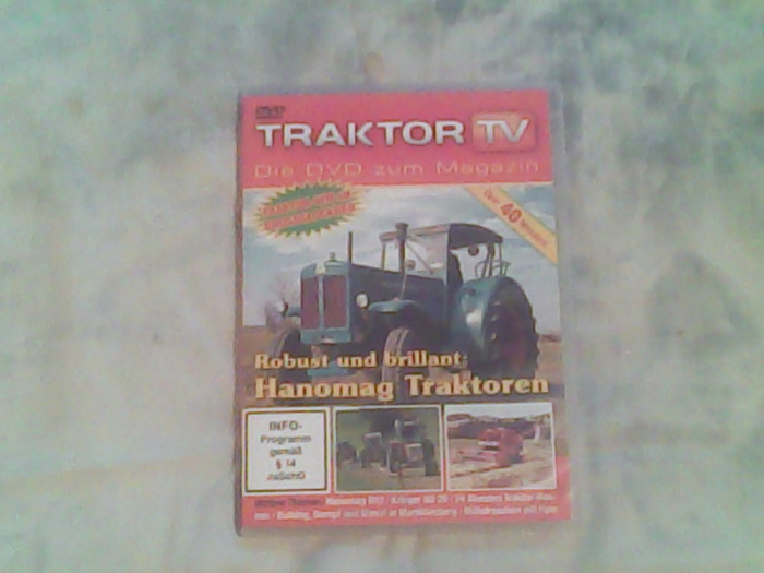 Dvd de colectie -Hanomagtraktoren (Tractoare Hanomag)