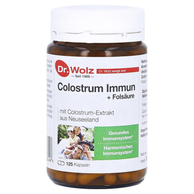 Colostrum Immun + Folsaure 125 capsule Dr.Wolz foto