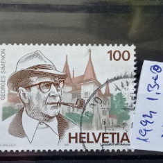 TS21 - Timbre serie - Elvetia - Helvetia 1994 Mi1535