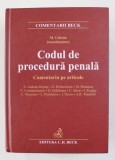CODUL DE PROCEDURA PENALA - COMENTARIU PE ARTICOLE ART. 1 603 , coordonator M. UDROIU , 2015 *PREZINTA SUBLINIERI IN TEXT