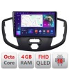 Navigatie Ford Transit V363 2015-2021 Android radio gps internet quad core 4+64 carplay android auto Kit-custom+EDT-E309v3 CarStore Technology