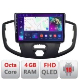 Navigatie Ford Transit V363 2015-2021 Android radio gps internet quad core 4+64 carplay android auto Kit-custom+EDT-E309v3 CarStore Technology