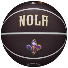 Mingi de baschet Wilson NBA Team City Collector New Orleans Pelicans Ball WZ4016419ID maro
