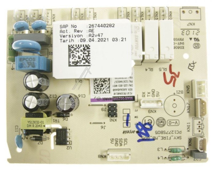 MODUL DE CONTROL 267440282 BEKO/GRUNDIG/ARCELIK