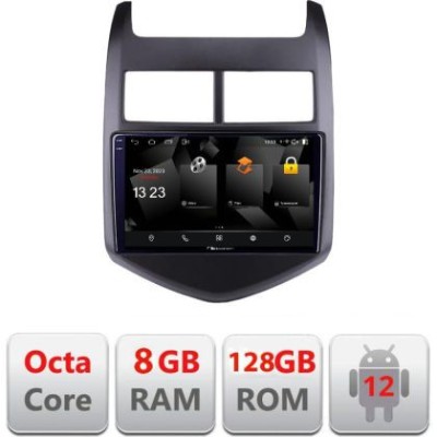 Navigatie Chevrolet Aveo 2010-2013 5960Pro-AVEO10 Android Octa Core Qualcomm 2K Qled 8+128 DTS DSP 360 4G Optical CarStore Technology foto