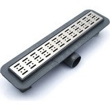 Cumpara ieftin Rigola pentru cabina dus cu gratar din otel inoxidabil, 30 cm