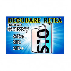 Decodare retea SAMSUNG Galaxy S10+ S10 S10e g975 g973 g970 SIM Unlock