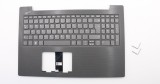 Carcasa superioara cu tastatura palmrest Laptop, Lenovo, IdeaPad V330-15IKB Type 81AX, 5CB0R28201, 460.00B09.004, Iron Grey, layout UK