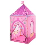 Cort Joaca Copii Iplay Princess Castle Interior/Exterior, Roz, Fete 3+ Ani, Castel Printese, Usor de Montat