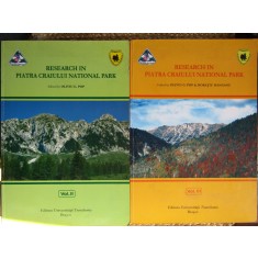 RESEARCH IN PIATRA CRAIULUI NATIONAL PARK - OLIVIU G. POP VOL II SI III